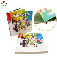 Libros de Cartón Personalizados para Niños - Impresión Educativa de Tapa Dura con Grabado en Relieve, Material de Papel con Logotipo Personalizado para Tarjetas de Visita