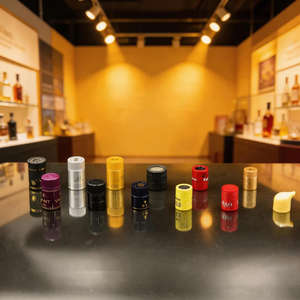 Tapa de Botella de Plástico con Aspecto Estético Personalizable al por Mayor, con Parte Interna de PE para Whisky y Licores - Product Image 2