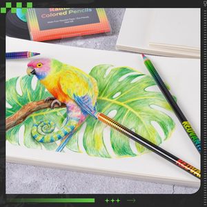 Matite colorate arcobaleno <span class=keywords><strong>per</strong></span> bambini, materiali artistici <span class=keywords><strong>per</strong></span> <span class=keywords><strong>colorare</strong></span>, disegnare, sfumare, regali <span class=keywords><strong>per</strong></span> ragazze e ragazzi adolescenti, confezione <span class=keywords><strong>da</strong></span> 12. - Product Image 2