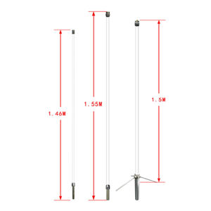 Antenne radio omnidirectionnelle extérieure F23 7.8dBi à gain élevé 144-174 MHz pour station de base - Product Image 2
