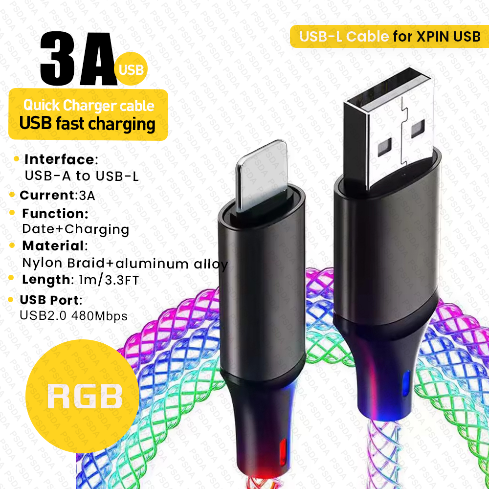 RGB blanco-XPIN USB (UCB375)