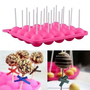 20 Holes Chocolate Ball Cupcake <b>Cookie</b> Candy Maker DIY Baking <b>Tool</b> Custom Silicone Cake Mould - Product Image 4