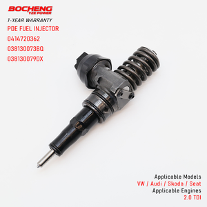 Injecteur de carburant diesel 0414720362 038130073BQ 038130079DX Buse de pompe UIS pour moteur VW Audi Skoda Seat 2.0 TDI - Product Image 1