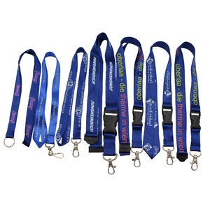 カスタム耐久性多機能ナイロン製ランヤード、カスタムロゴ印刷、カードホルダー/スマホ用ランヤード、各種アクセサリー-販促用 - Product Image 1