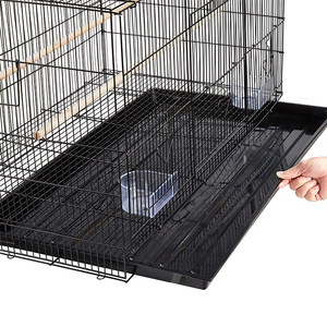 Ispinozlar için üreme uçuş Parakeet kuş kafesi besleyici gies atiels Conures Lovebirds kanaryalar papağanlar için slayt kafes ile - Product Image 3