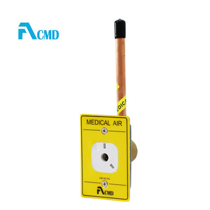 ช่องจ่ายก๊าซโรงพยาบาลแบบโอเมดา สำหรับห้องผู้ป่วย  ช่องจ่ายก๊าซแบบฟลูต สำหรับก๊าซออกซิเจน, วัคซูม, อากาศ, ไนตรัสออกไซด์ - Product Image 4
