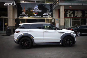 Nouveau kit carrosserie style HM pour Land Rover Evoque avec pare-chocs, jupes latérales, diffuseur, spoiler et extension d'ailes - Product Image 5