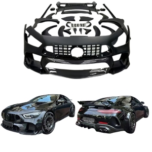 Rocket 900 BodyKit para Mercedes <span class=keywords><strong>AMG</strong></span> <span class=keywords><strong>GT43</strong></span> GT50 GT53 GT63S Coches de 4 puertas Parachoques delantero Difusor trasero Spoiler Guardabarros anchos Clips-Nuevo - Product Image 1