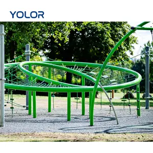 Large Expansion Outdoor Children's Climbing Nets For Adventure Parks Non Powered Amusement For Sale