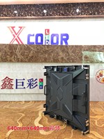 Pantalla LED Fija P3 640x640 para Interiores y Exteriores, Mantenimiento Frontal, Aluminio Fundido a Presión, Pantalla Publicitaria para Hoteles y Escenarios, Plug and Play
