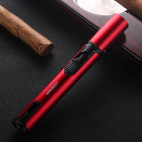 Briquet gonflable en Butane, vente en gros, allume-cigare de Cigarette pour bougies, cuisine BBQ