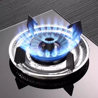 Protège-brûleurs jetables en aluminium de 8,5 pouces pour cuisinière à gaz, résistants à l'huile, tapis de protection pour brûleurs de cuisine