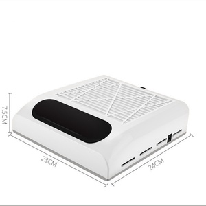 Nuevo Colector de Polvo de Uñas Eléctrico de 80W, Profesional, de Alta Succión, Plástico ABS, Portátil, para Uso en Salón, Aspiradora de Uñas - Product Image 3