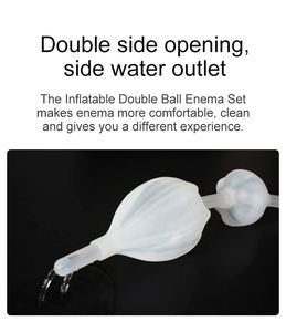 Medische Herbruikbare Siliconen Klysma Douche Tas Voor Klysma Kit - Product Image 5