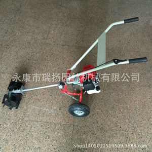 Cultivator Tiller <b>10</b> <b>Inch</b> 50Cc Gasoline Engine Front Tine For Garden Soil Cultivation - Product Image 2