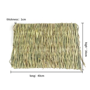Huches <span class=keywords><strong>de</strong></span> lapin Gerbil naturelles tissées, nid d'herbe, maison <span class=keywords><strong>de</strong></span> lapin, yourte, <span class=keywords><strong>château</strong></span> <span class=keywords><strong>de</strong></span> cochon d'inde, lit, abri, jouet à mâcher - Product Image 2