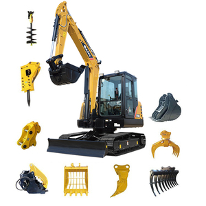Mini Excavadora Usada de Alta Calidad SY60C de 6 Toneladas, Bomba de Motor de Buen Rendimiento, Precio Bajo - Product Image 3