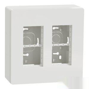 Escritorio de 2 columnas, diseño funcional y compacto, ideal para la organización y optimización del espacio en oficinas. - Product Image 1