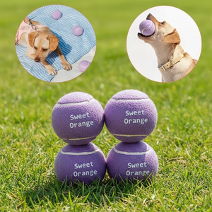 ของเล่นลูกเทนนิสสำหรับสุนัขและ<span class=keywords><strong>แมว</strong></span> ทำจากยางและกำมะหยี่ รูปทรงเหมือนจริง ใช้งานได้หลากหลาย เหมาะสำหรับฝึกฝน เป็นมิตรกับสิ่งแวดล้อม พร้อมสกรีนโลโก้ตามสั่ง เหมาะสำหรับแจกเป็นของขวัญ - Product Image 2