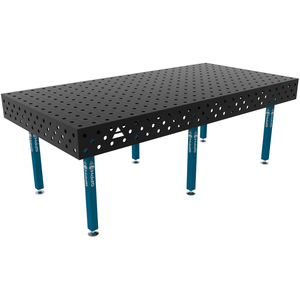 Steeleco gpph ม้านั่งเชื่อม2.4x1.2ม. หนา8มม. รู16มม. ตารางขนาด100x100มม. - Product Image 1