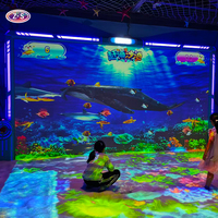 Système de projection interactif de vagues en temps réel pour plage de sable, solution immersive pour zone de divertissement familial
