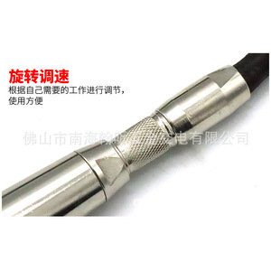 Owe 094W Pneumatic <b>Engraving</b> Pen 1/4 Inch Air Inlet Rear Exhaust Metal Deburring <b>Tool</b> - Product Image 3