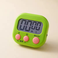 Minuteur multifonction avec rappel de révision, gestion du temps d'étude pour étudiants, horloge électronique de cuisine avec alarme