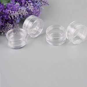 บรรจุภัณฑ์เครื่องสำอางแบบกระปุกขนาดเล็ก OEM PS Mini Jar ตัวอย่างบรรจุภัณฑ์ ขวดกระปุกเล็ก - Product Image 4