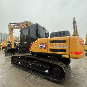 Nouvel Arrivage : Excavatrice SANY SY215C de 21 tonnes, Machine sur Chenilles Chinoise Originale d'Occasion, SY 215, Moteur et Boîte de Vitesses d'Origine, Vente Chaude - Product Image 1
