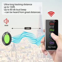 Traceur GPS intelligent anti-perte pour la maison, mini-traceur de navigation, télécommande sans fil, localisateur de clés en plastique