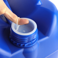 Seaux et barils de tambours empilables carrés en plastique de qualité alimentaire 5L 10L 20L 25L pour l'industrie chimique