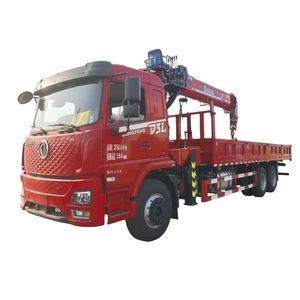Camión Dongfeng 6x4 con Grúa Montada, Chasis Reforzado con Brazo Xugong de 12 Toneladas, Vehículo de Elevación Integrado para Infraestructura y Vegetación - Product Image 1