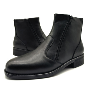 Hombres de negocios <span class=keywords><strong>Chelsea</strong></span> Boots Diseñador Botines Hombres Cuero Precio al por mayor Zapatos de vestir de los hombres al por mayor Negro <span class=keywords><strong>Chelsea</strong></span> Boots - Product Image 6