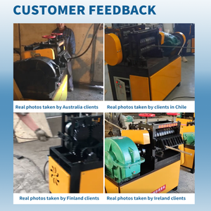 High Quality 6-20mm Waste <strong>Scrap</strong> Steel <strong>Rebar</strong> Bar Straightening Machine Core Bearing for Wire Processing Available for Sale - Product Image 4