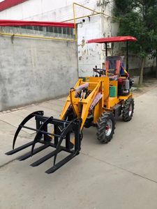 Mini chargeur frontal de chargeuse sur pneus diesel électrique de 400kg en Chine avec composants essentiels du moteur et de la pompe disponibles à la vente - Product Image 6