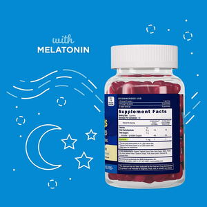 Aeglewell Complément Naturel pour le Sommeil des Enfants et Adolescents de 4 ans et plus – Gommes Pediatriques à la Mélatonine, Ashwagandha, L-Théanine, Mélisse et Vitamines Mixtes - Product Image 3