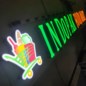 Food Mart Letrero <span class=keywords><strong>de</strong></span> neón Supermercado Letrero <span class=keywords><strong>de</strong></span> neón Tienda <span class=keywords><strong>de</strong></span> comestibles Letrero <span class=keywords><strong>de</strong></span> luz LED - Product Image 5