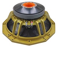 Subwoofer professionnel 15 pouces 1200W max, bobine mobile 4 pouces 8 ohms, pour cabine DJ, festivals en plein air et événements en club