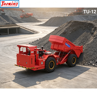 Nouveau moteur de camion minier à profil bas Tuoxing TU-12 pour tunnels étroits, optimisé pour les espaces restreints, maniabilité optimale, faible hauteur au sol, faible poids