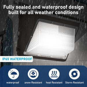 Paquete de luz de pared LED de fábrica OEM 120W impermeable IP65 con 3000K 4000K 5000K iluminación exterior Led lámparas de jardín para caminos - Product Image 3