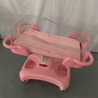 Nouveau berceau en plastique ABS avec cadre métallique et support en alliage métallique, adapté aux soins des nouveau-nés, mobilier hospitalier de qualité médicale
