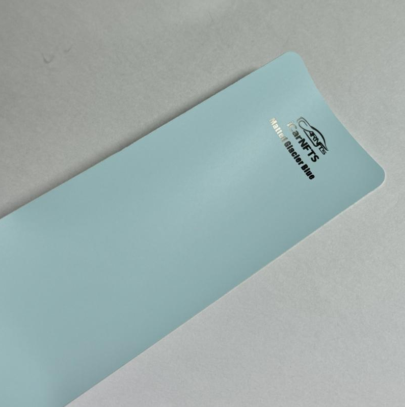 สีฟ้าธารน้ำแข็งด้าน