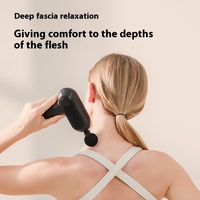 Pistolet de massage électrique professionnel sans fil 2026 pour relaxation musculaire profonde, masseur de fascia, masseur de membrane cervicale domestique