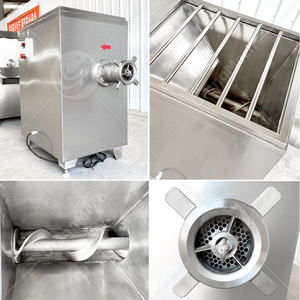 Máquina Picadora de Carne y Pescado de Alta Resistencia y Gran Capacidad ORME, Picadora Industrial Eléctrica para Carne Fresca y Congelada - Product Image 4