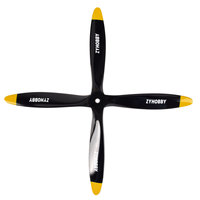 Hélice à essence ZYHOBBY à 4 pales, composite haute résistance CW 13-18 pouces, pour avion nitro, accessoires de modèle réduit