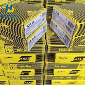 <span class=keywords><strong>ESAB</strong></span> OK 55.00 AWS A5.1 E7018-1H4R Électrode en acier à faible teneur en carbone OK55.00 Électrode en acier faiblement allié en acier au carbone 3.2MM - Product Image 3