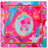 Tapete de Lujo para Mesa de Mahjong Estadounidense, Color Rosa, Año del Caballo, Tamaño Estándar, Superficie Silenciosa de Goma, Diseño Rosa y Azul para Noches de Juego