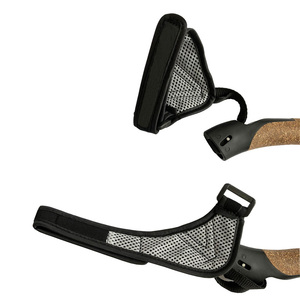 Aplastic Kids Walking bastoncini da Trekking bastoncini da Trekking personalizzati a 3 sezioni telescopici nordici bastoncini da passeggio Ultralikids OEM personalizzati - Product Image 4