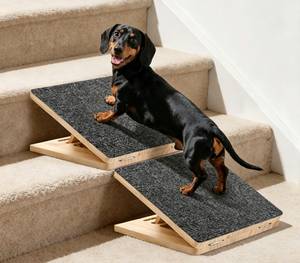 In Stock Cross-border Dog &amp; <strong>Cat</strong> Climb Lightweight Foldable Pet Stairs Non-slip Adjustable Angle Easy Assembly Pet <strong>Ramp</strong> - Product Image 2