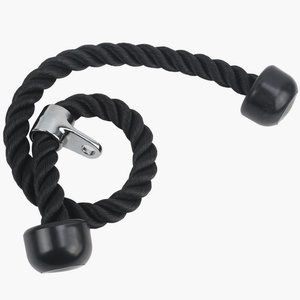 Barra de Tracción de Nylon Negra para Entrenamiento Físico, Accesorio para Gimnasio y Ejercicio en Casa - Product Image 4